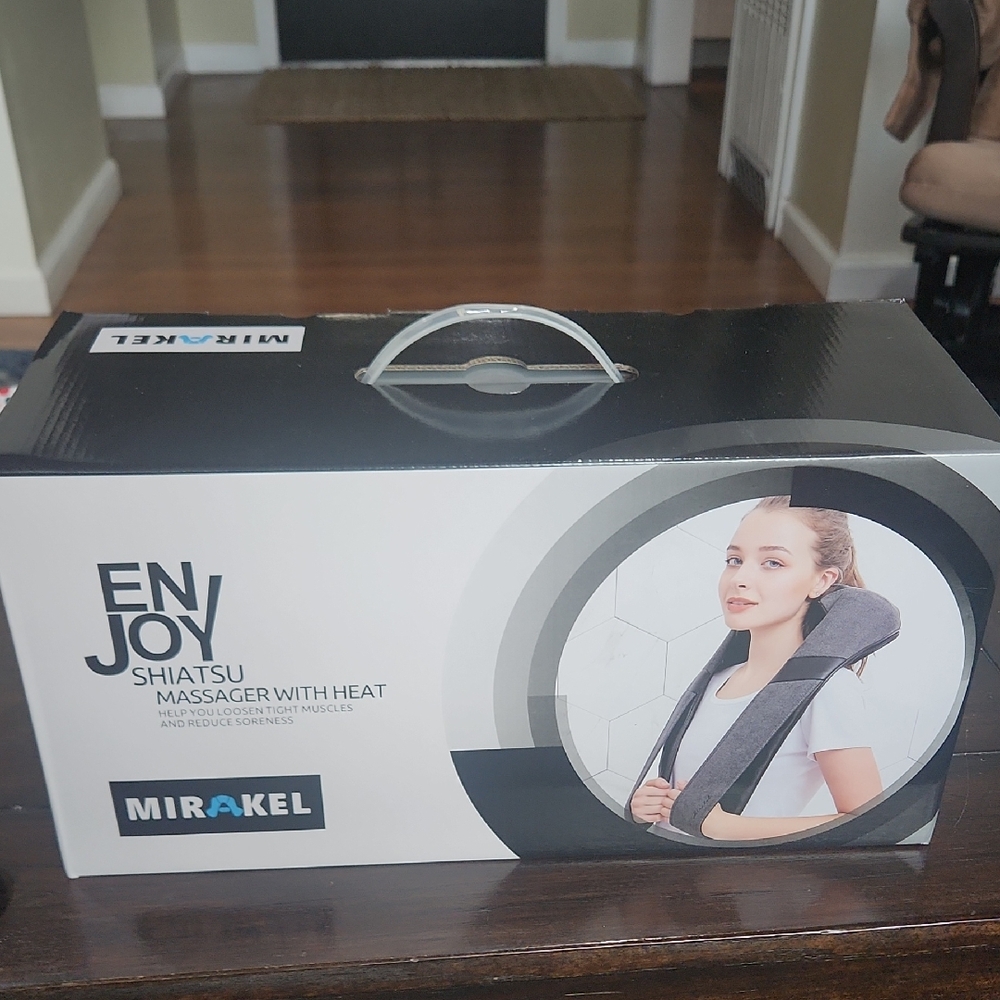 Shiatsu Massager with Heat - Black